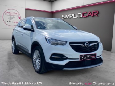 Opel grandland x 1.2 turbo 130 ch ecotec elite carplay - climatisation-aide au stationnement occasion champigny-sur-marne...