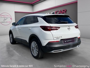 Opel grandland x 1.2 turbo 130 ch ecotec elite carplay - climatisation-aide au stationnement occasion champigny-sur-marne...