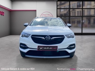 Opel grandland x 1.2 turbo 130 ch ecotec elite carplay - climatisation-aide au stationnement occasion champigny-sur-marne...