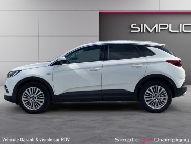 Opel grandland x 1.2 turbo 130 ch ecotec elite carplay - climatisation-aide au stationnement occasion champigny-sur-marne...