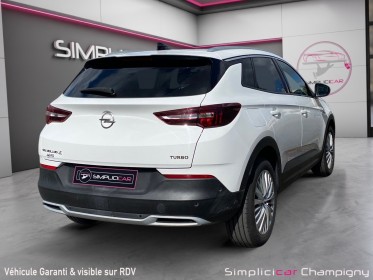 Opel grandland x 1.2 turbo 130 ch ecotec elite carplay - climatisation-aide au stationnement occasion champigny-sur-marne...