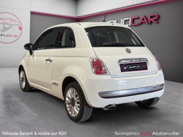 Fiat 500 1.2 8v 69 ch lounge moteur neuf sous garantie occasion abbeville simplicicar simplicibike france