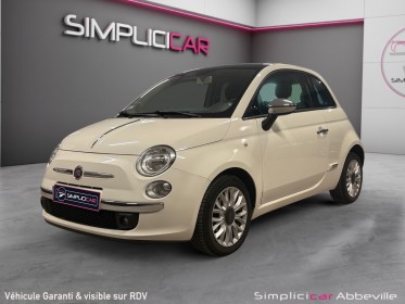 Fiat 500 1.2 8v 69 ch lounge moteur neuf sous garantie occasion abbeville simplicicar simplicibike france