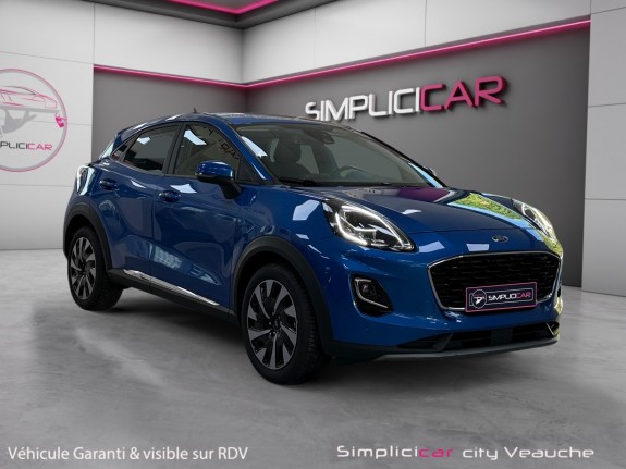 Ford puma 1.0 flexifuel 125 titanium carplay / caméra arr / radar av et arr occasion simplicicar veauche simplicicar...