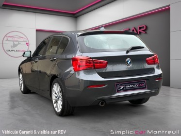 Bmw serie 1 f20 lci2 118i 136 ch bva8 lounge/garantie 12 mois/entretien complet/caméra de recul occasion montreuil (porte de...