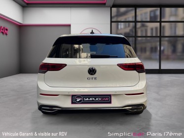 Volkswagen golf 1.4 hybrid rechargeable opf 245 dsg6 gte / radar de recul / sieges, volant chauffant / carplay occasion paris...