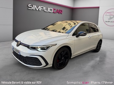 Volkswagen golf 1.4 hybrid rechargeable opf 245 dsg6 gte / radar de recul / sieges, volant chauffant / carplay occasion paris...