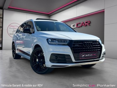 Audi q7 q7 3.0 v6 tdi clean diesel 272 tiptronic 8 quattro 5pl s line occasion simplicicar pontarlier simplicicar...