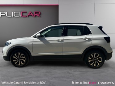 Volkswagen t-cross 1.0 tsi 110 start/stop bvm6 active première main carplay garantie 12 mois occasion simplicicar poitiers...