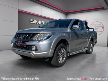 Mitsubishi l200 double cabine 2.4 di-d 181 ch intense connect carplay/clim/4x4 garantie 12 mois occasion simplicicar...