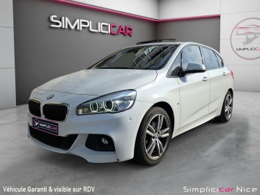 Bmw serie 2 active tourer f45 220d 190ch pack m toit ouvrant occasion  simplicicar nice - pfvauto simplicicar simplicibike...