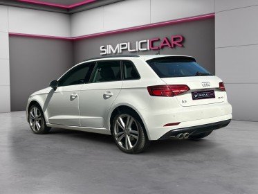 Audi a3 sportback design luxe 35 tdi 150 s tronic, intérieur cuir, carplay, caméra, clignos ar dynamique, garantie 12 mois...