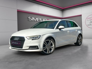 Audi a3 sportback design luxe 35 tdi 150 s tronic, intérieur cuir, carplay, caméra, clignos ar dynamique, garantie 12 mois...