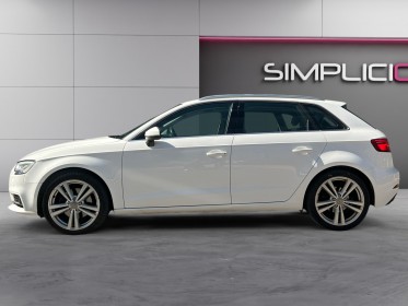 Audi a3 sportback design luxe 35 tdi 150 s tronic, intérieur cuir, carplay, caméra, clignos ar dynamique, garantie 12 mois...