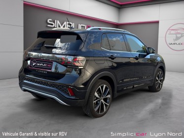 Volkswagen t-cross nouveau 1.0 tsi 115 start/stop dsg7 r-line occasion simplicicar lyon nord  simplicicar simplicibike france