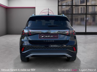 Volkswagen t-cross nouveau 1.0 tsi 115 start/stop dsg7 r-line occasion simplicicar lyon nord  simplicicar simplicibike france