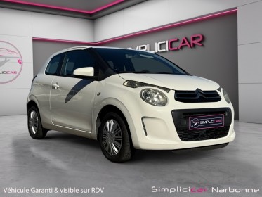Citroen c1 c1 vti 68 feel garantie 12 mois occasion simplicicar narbonne simplicicar simplicibike france