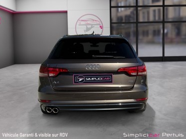 Audi a4 avant 2.0 tdi 190 s tronic 7 design luxe garantie 12 mois sièges chauffants et ventilés bang et olufsen hayon......