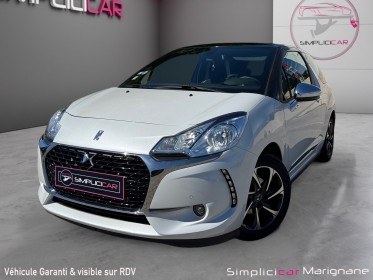 Ds ds 3 puretech 110 ss eat6 so chic carplay camera de recul 12 mois de garantie occasion simplicicar marignane  simplicicar...