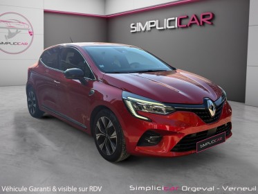 Renault clio v tce 100 intens/ volant chauffant/ caméra de recul/ lumière d'ambiance occasion simplicicar orgeval ...