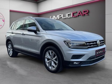 Volkswagen tiguan 2.0 tdi 150 dsg7 carat - toit ouvrant - camera de recule - carplay occasion simplicicar rennes simplicicar...