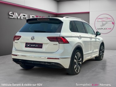 Volkswagen tiguan 2.0 tdi 150 dsg7 4motion r-line - toit ouvrant - carplay - acc - garantie 12 mois occasion simplicicar...
