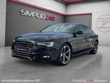 Audi a5 s line ambition luxe 2.0 tdi 190cv multitronic garantie 12 mois occasion simplicicar royan simplicicar simplicibike...