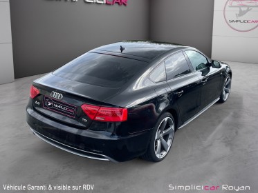 Audi a5 s line ambition luxe 2.0 tdi 190cv multitronic garantie 12 mois occasion simplicicar royan simplicicar simplicibike...