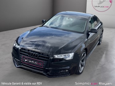 Audi a5 s line ambition luxe 2.0 tdi 190cv multitronic garantie 12 mois occasion simplicicar royan simplicicar simplicibike...