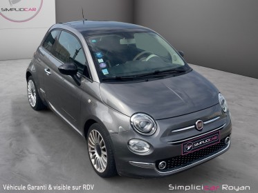 Fiat 500 serie 4 0.9 85 ch twinair ss dualogic club boite auto garantie 12 mois occasion simplicicar royan simplicicar...
