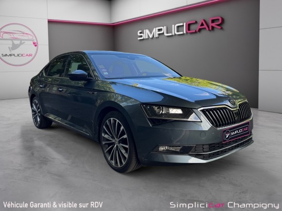 Skoda superb 1.4 tsi 150 dsg7 style - caméra de recul - cuir - sièges chauffants occasion champigny-sur-marne (94)...