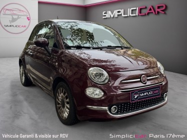 Fiat 500 my17 1.2 69 ch eco pack lounge occasion paris 17ème (75)(porte maillot) simplicicar simplicibike france