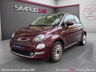 Fiat 500 my17 1.2 69 ch eco pack lounge occasion paris 17ème (75)(porte maillot) simplicicar simplicibike france