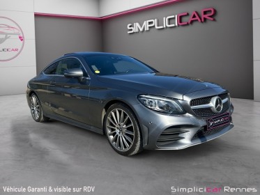 Mercedes classe c coupe 220 d amg line 9g-tronic toit ouvrant, carplay, burmester, régulateur de vitesse... occasion...