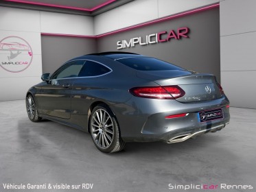 Mercedes classe c coupe 220 d amg line 9g-tronic toit ouvrant, carplay, burmester, régulateur de vitesse... occasion...