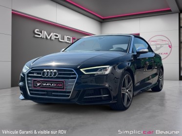 Audi s3 cabriolet tfsi 300 ch s tronic 7 quattro occasion simplicicar beaune simplicicar simplicibike france