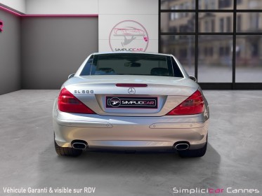 Mercedes classe sl roadster entretien complet. état irréprochable 500 a occasion cannes (06) simplicicar simplicibike france