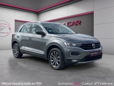Volkswagen t-roc 1.5 tsi 150 start/stop dsg7 carat - toit ouvrant - garantie 12 mois occasion simplicicar coeur d'yvelines -...