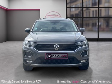 Volkswagen t-roc 1.5 tsi 150 start/stop dsg7 carat - toit ouvrant - garantie 12 mois occasion simplicicar coeur d'yvelines -...