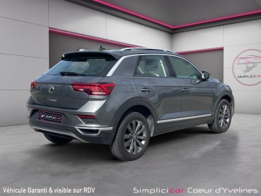 Volkswagen t-roc 1.5 tsi 150 start/stop dsg7 carat - toit ouvrant - garantie 12 mois occasion simplicicar coeur d'yvelines -...