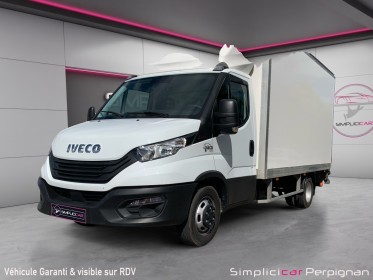 Iveco daily 3.0 d 16v 160 ch tva recuperable prix ht caisse hayon ccb 35c16h3.0 empattement 4100 garantie 12 mois occasion...