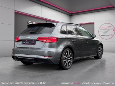 Audi a3 sportback 35 tfsi 150 s tronic 7 s line plus garantie 12 mois occasion simplicicar villebon-sur-yvette simplicicar...