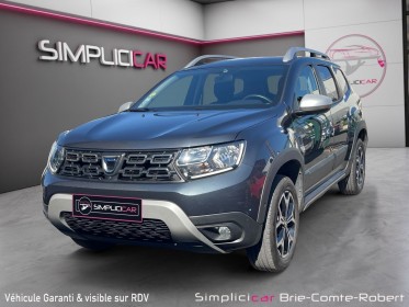 Dacia duster blue dci 115 4x2 prestige occasion simplicicar brie-comte-robert simplicicar simplicibike france