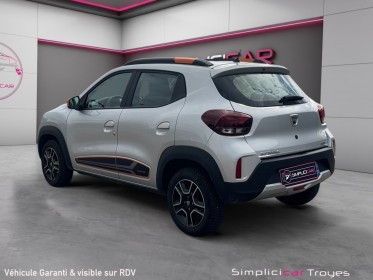 Dacia spring achat integral confort plus climatisation caméra de recul ecran tactile garantie 12 mois occasion barberey...