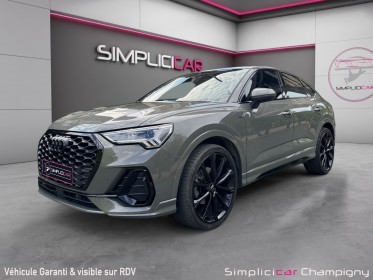 Audi q3 sportback 35 tfsi 150 ch s tronic 7 s line - caméra de recul - volant méplat - apple carplay occasion...