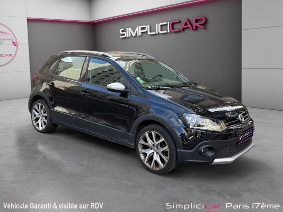 Volkswagen polo 1.2 tsi 90 bmt dsg7 cross polo / radar de recul / volant cuir / bluethooth occasion paris 17ème (75)(porte...