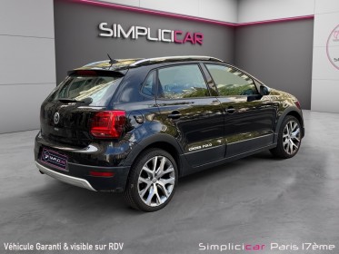 Volkswagen polo 1.2 tsi 90 bmt dsg7 cross polo / radar de recul / volant cuir / bluethooth occasion paris 17ème (75)(porte...