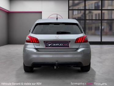 Peugeot 308 130ch ss eat8 style attelage régulateur de vitesse gps clim auto garantie 12 mois occasion barberey simplicicar...