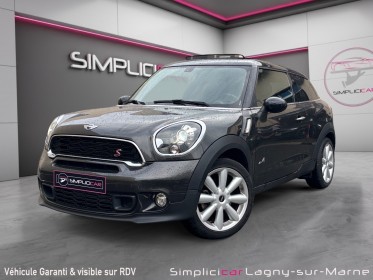 Mini paceman r61 143 ch cooper sd a - toit pano ouvrant - harman kardon - sellerie cuir occasion simplicicar lagny ...