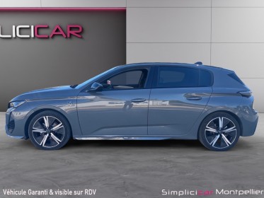 Peugeot 308 130ch ss eat8 gt volant chauffant caméra 360 virtual cockpit garantie 12 mois occasion montpellier (34)...